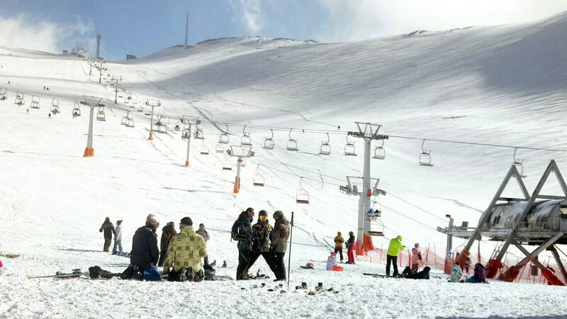 Tochal ski slope